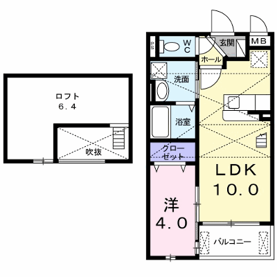 インテールハイツ 203【管理NO：1-018912801-02030】 ★家具家電は申し込み後に搬入します★ ★2026年09月下旬入居可能★の物件画像