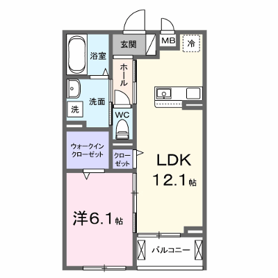 カーサビエント 203【管理NO：1-027475301-02030】 ★家具家電は申し込み後に搬入します★ ★2026年10月下旬入居可能★の物件画像