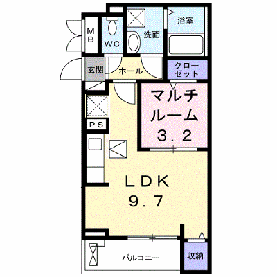 プラシード上泉 103【管理NO：1-025098501-01030】 ★家具家電は申し込み後に搬入します★ ★2026年10月中旬入居可能★の物件画像