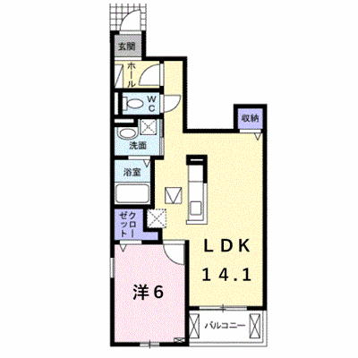 ストラーダ　ブリランテ 102【管理NO：1-022844401-01020】 ★家具家電は申し込み後に搬入します★ ★2026年11月上旬入居可能★の物件画像