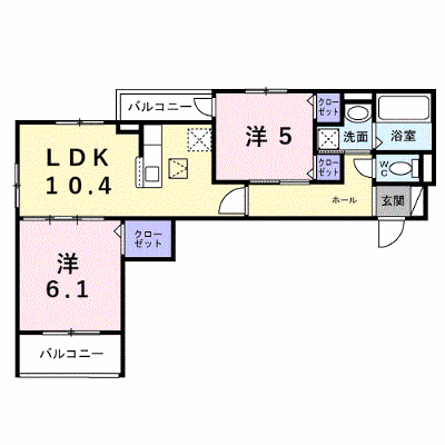 東釘貫丁３丁目アパート 102【管理NO：1-028573501-01020】 ★家具家電は申し込み後に搬入します★ ★2027年02月下旬入居可能★の物件画像