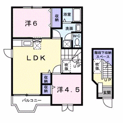 クレストール黒江Ι 201【管理NO：1-007719901-02010】 ★家具家電は申し込み後に搬入します★ ★2026年11月下旬入居可能★の物件画像