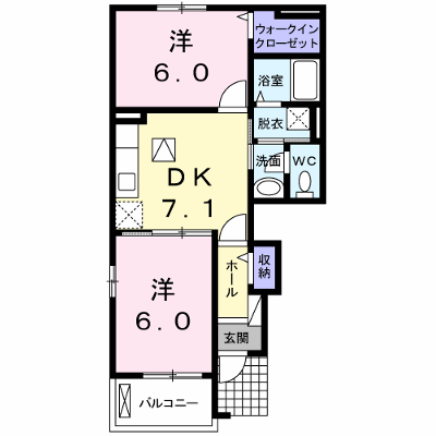 ヴィラ・シマント　Ａ 101【管理NO：1-016481901-01010】 ★家具家電は申し込み後に搬入します★ ★2026年11月中旬入居可能★の物件画像