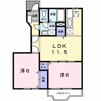 セレンディピティ 102【管理NO：1-012562001-01020】 ★家具家電は申し込み後に搬入します★ ★2026年10月下旬入居可能★の物件画像