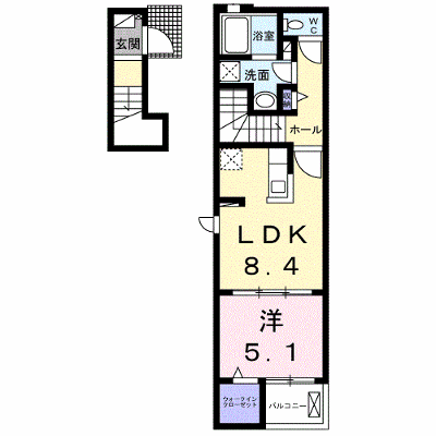 アパイサント 206【管理NO：1-027149201-02060】 ★家具家電は申し込み後に搬入します★ ★2026年10月下旬入居可能★の物件画像