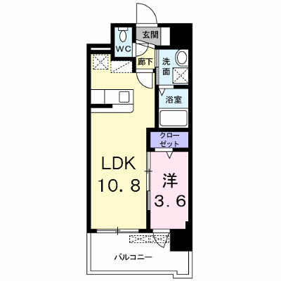 ラウレア　Ｋ 504【管理NO：1-020283301-05040】 ★家具家電は申し込み後に搬入します★ ★2026年10月下旬入居可能★の物件画像
