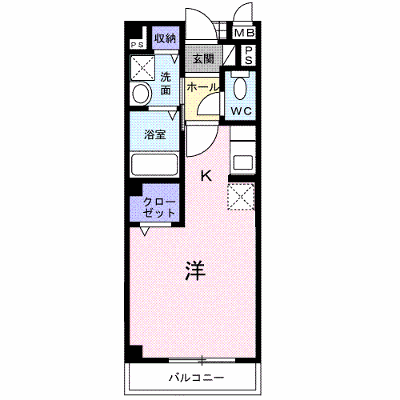 エバーグリーン本宿 105【管理NO：1-012086201-01050】 ★家具家電は申し込み後に搬入します★ ★2026年11月中旬入居可能★の物件画像