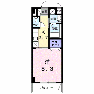 グランビスタ 402【管理NO：1-025374901-04020】 ★家具家電は申し込み後に搬入します★ ★2026年10月中旬入居可能★の物件画像
