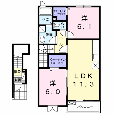 カーサ・フェリーチェ壱番館 203【管理NO：1-014882701-02030】 ★家具家電は申し込み後に搬入します★ ★2026年11月中旬入居可能★の物件画像