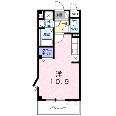 カルチェ　ラタン 306【管理NO：1-013657901-03050】 ★家具家電は申し込み後に搬入します★ ★2026年11月上旬入居可能★の物件画像