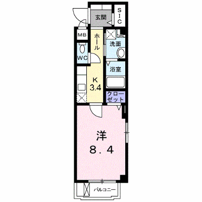 コンフィール 201【管理NO：1-018766801-02010】 ★家具家電は申し込み後に搬入します★ ★2026年11月中旬入居可能★の物件画像