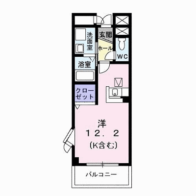 メゾン・プリムローズ 106【管理NO：1-010212301-01060】 ★家具家電は申し込み後に搬入します★ ★2026年10月下旬入居可能★の物件画像