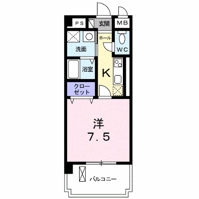 モン・リヴィエール 102【管理NO：1-016190501-01020】 ★家具家電は申し込み後に搬入します★ ★2026年10月下旬入居可能★の物件画像