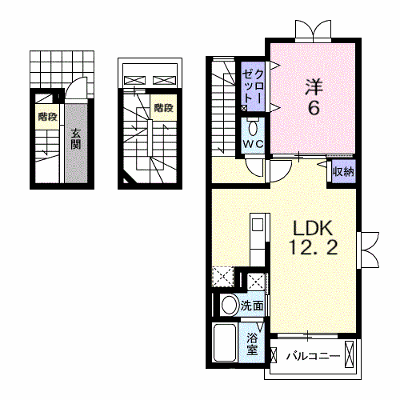 ファイン　ブリーズ 301【管理NO：1-018545701-03010】 ★家具家電は申し込み後に搬入します★ ★2026年10月上旬入居可能★の物件画像