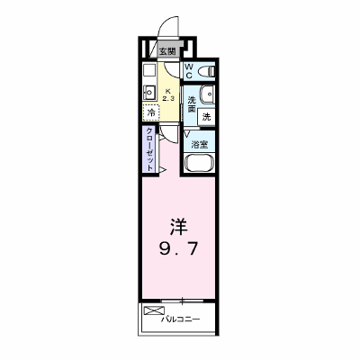 ポパイ 203【管理NO：1-027759001-02030】 ★家具家電は申し込み後に搬入します★ ★2026年11月上旬入居可能★の物件画像
