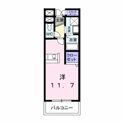ビバーチェ 101【管理NO：1-012850201-01010】 ★家具家電は申し込み後に搬入します★ ★2026年10月下旬入居可能★の物件画像