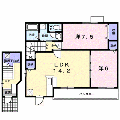 ミニヨン・シーサイド 201【管理NO：1-014206901-02010】 ★家具家電は申し込み後に搬入します★ ★2026年10月下旬入居可能★の物件画像