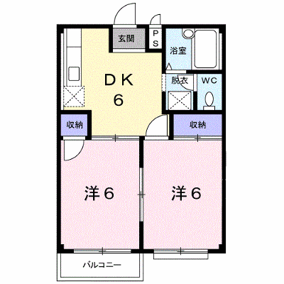 エルディム本地Ｂ棟 202【管理NO：1-002596301-02020】 ★家具家電は申し込み後に搬入します★ ★2026年10月下旬入居可能★の物件画像