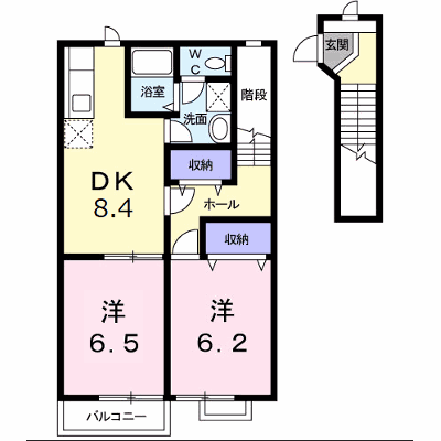 タートルクレイン　Ｂ棟 202【管理NO：1-009412002-02020】 ★家具家電は申し込み後に搬入します★ ★2026年10月下旬入居可能★の物件画像