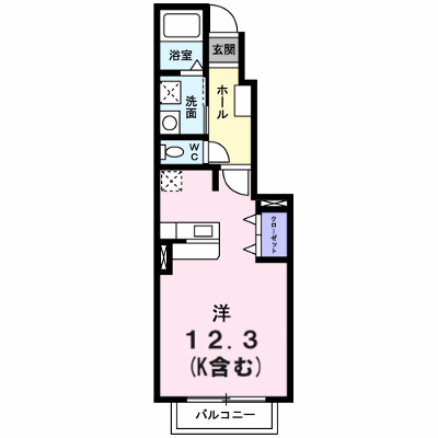 ビショップ 102【管理NO：1-013701601-01020】 ★家具家電は申し込み後に搬入します★ ★2026年10月下旬入居可能★の物件画像