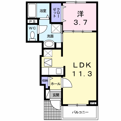 ミルト諸福 106【管理NO：1-018042701-01050】 ★家具家電は申し込み後に搬入します★ ★2026年10月下旬入居可能★の物件画像