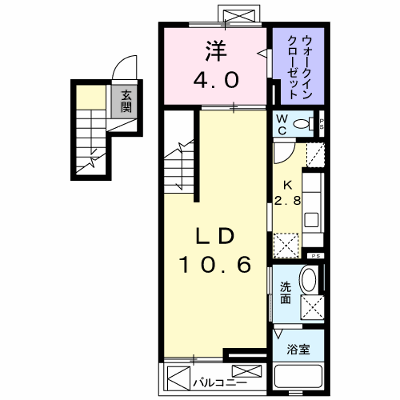 ライジング・サン 403【管理NO：1-017559501-04030】 ★家具家電は申し込み後に搬入します★ ★2026年10月下旬入居可能★の物件画像
