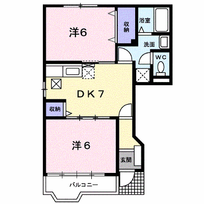 ベルメゾン福地Ａ 101【管理NO：1-012344301-01010】 ★家具家電は申し込み後に搬入します★ ★2026年10月下旬入居可能★の物件画像