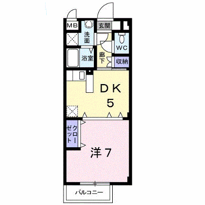 ブローテ羽山Ａ 202【管理NO：1-011783001-02020】 ★家具家電は申し込み後に搬入します★ ★2026年11月中旬入居可能★の物件画像