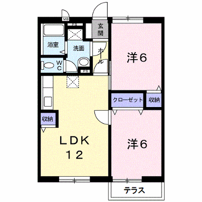 フローラル舞Ⅰ 103【管理NO：1-005160901-01030】 ★家具家電は申し込み後に搬入します★ ★2026年11月中旬入居可能★の物件画像