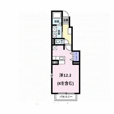 カレントハウス・ソレイユⅠ 102【管理NO：1-016819501-01020】 ★家具家電は申し込み後に搬入します★ ★2026年10月下旬入居可能★の物件画像
