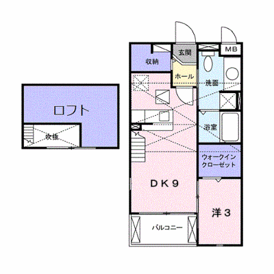 アルコバレーノ 203【管理NO：1-015476901-02030】 ★家具家電は申し込み後に搬入します★の物件画像