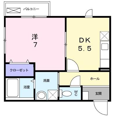 ベネ長谷 103【管理NO：1-016449201-01030】 ★家具家電は申し込み後に搬入します★ ★2026年11月上旬入居可能★の物件画像