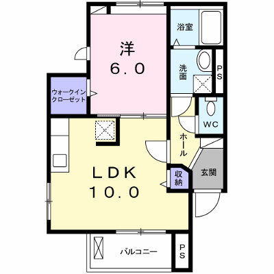 グリシーヌ 101【管理NO：1-025080801-01010】 ★家具家電は申し込み後に搬入します★ ★2026年10月上旬入居可能★の物件画像