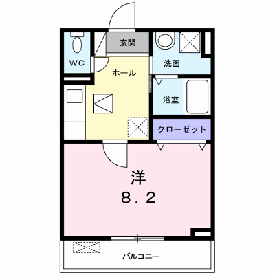 ハーベストⅠ 203【管理NO：1-020750001-02030】 ★家具家電は申し込み後に搬入します★の物件画像