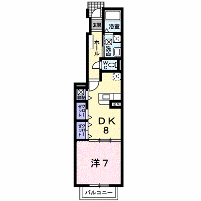 ベル　ソレイユ 102【管理NO：1-013547001-01020】 ★家具家電は申し込み後に搬入します★ ★2026年10月下旬入居可能★の物件画像