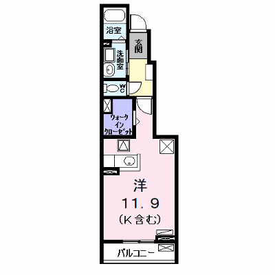 グレイス　Ｒｙｕ 103【管理NO：1-020351701-01030】 ★家具家電は申し込み後に搬入します★ ★2026年10月中旬入居可能★の物件画像