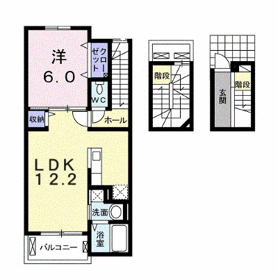 メゾン　アルモニー 302【管理NO：1-021807201-03020】 ★家具家電は申し込み後に搬入します★ ★2026年10月中旬入居可能★の物件画像