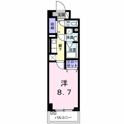 コリーヌ藤が丘 404【管理NO：1-021438701-04040】 ★家具家電は申し込み後に搬入します★ ★2026年10月中旬入居可能★の物件画像