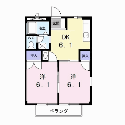 メゾンファミールⅡ 201【管理NO：1-003131102-02010】 ★家具家電は申し込み後に搬入します★ ★2026年10月中旬入居可能★の物件画像