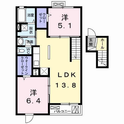 レジーナ倉梯 403【管理NO：1-021837501-04030】 ★家具家電は申し込み後に搬入します★の物件画像