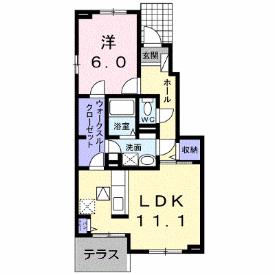アイラス 104【管理NO：1-019785801-01040】 ★家具家電は申し込み後に搬入します★ ★2026年10月中旬入居可能★の物件画像