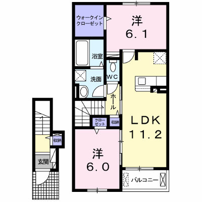サンリバー黒川Ｂ 203【管理NO：1-025424802-02030】 ★家具家電は申し込み後に搬入します★ ★2026年10月中旬入居可能★の物件画像