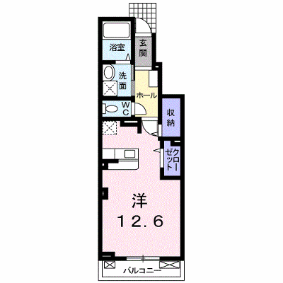 アン・ジュネス 102【管理NO：1-018774701-01020】 ★家具家電は申し込み後に搬入します★ ★2026年10月中旬入居可能★の物件画像