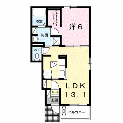 ファミール際波Ⅱ 105【管理NO：1-022301302-01050】 ★家具家電は申し込み後に搬入します★ ★2026年10月中旬入居可能★の物件画像