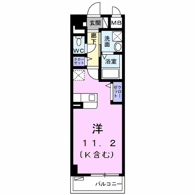 オンネアまかび 104【管理NO：1-025571801-01040】 ★家具家電は申し込み後に搬入します★ ★2026年11月中旬入居可能★の物件画像