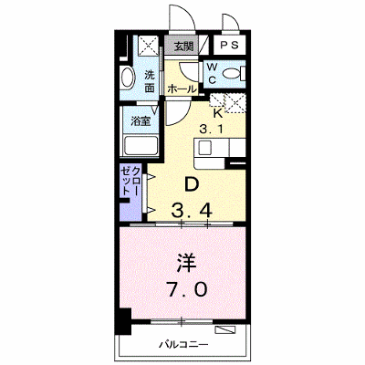 ピュアフォレストⅡ 407【管理NO：1-022360401-04070】 ★家具家電は申し込み後に搬入します★ ★2026年11月中旬入居可能★の物件画像