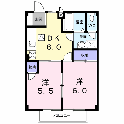 サザンレイクＢ棟 102【管理NO：1-007983602-01020】 ★家具家電は申し込み後に搬入します★ ★2026年10月下旬入居可能★の物件画像
