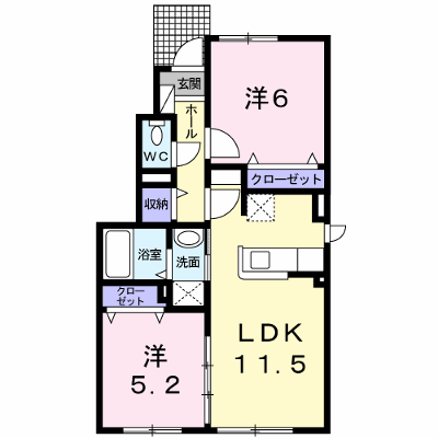 グレイスフル・サンⅡ 101【管理NO：1-020180702-01010】 ★家具家電は申し込み後に搬入します★ ★2026年11月中旬入居可能★の物件画像