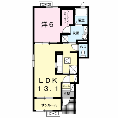 グランディール 101【管理NO：1-025358501-01010】 ★家具家電は申し込み後に搬入します★ ★2026年11月中旬入居可能★の物件画像