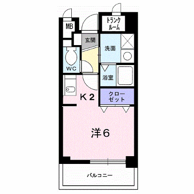 エレガンラルジュⅡ 304【管理NO：1-013702401-03040】 ★家具家電は申し込み後に搬入します★ ★2026年11月中旬入居可能★の物件画像